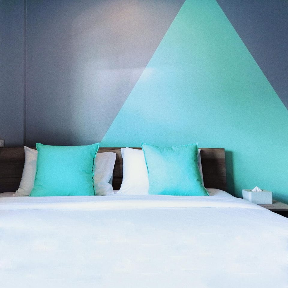 Bed, Decorative detail, Bedroom