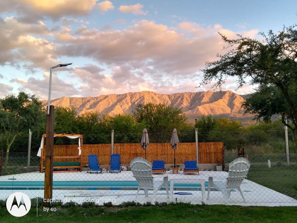 Natural landscape, Mountain view, Pool view, Swimming pool