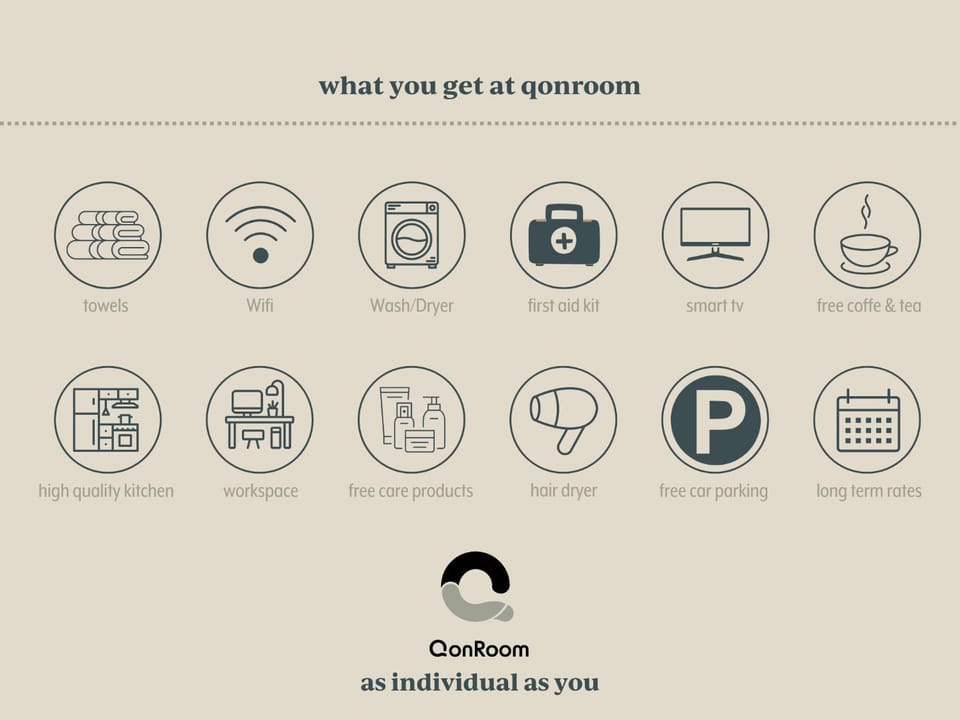 Qonroom - as individual as you - Dillenburg Apartment in Rhineland-Palatinate