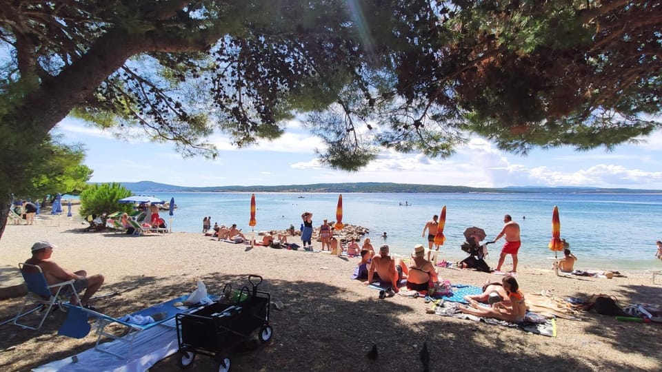 Beach, sunbed