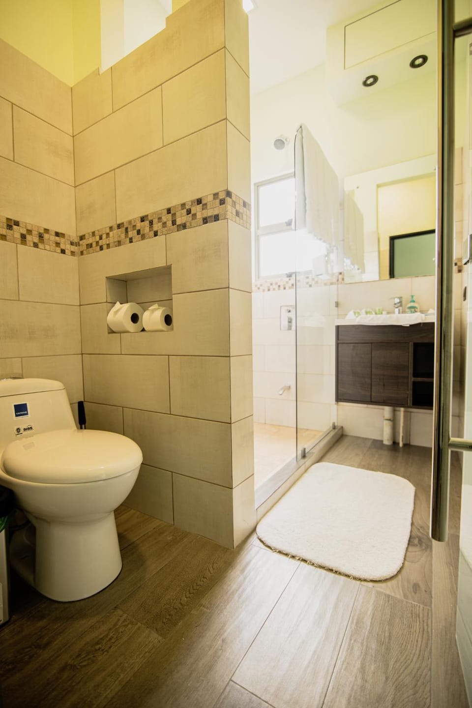 Shower, Bathroom, towels