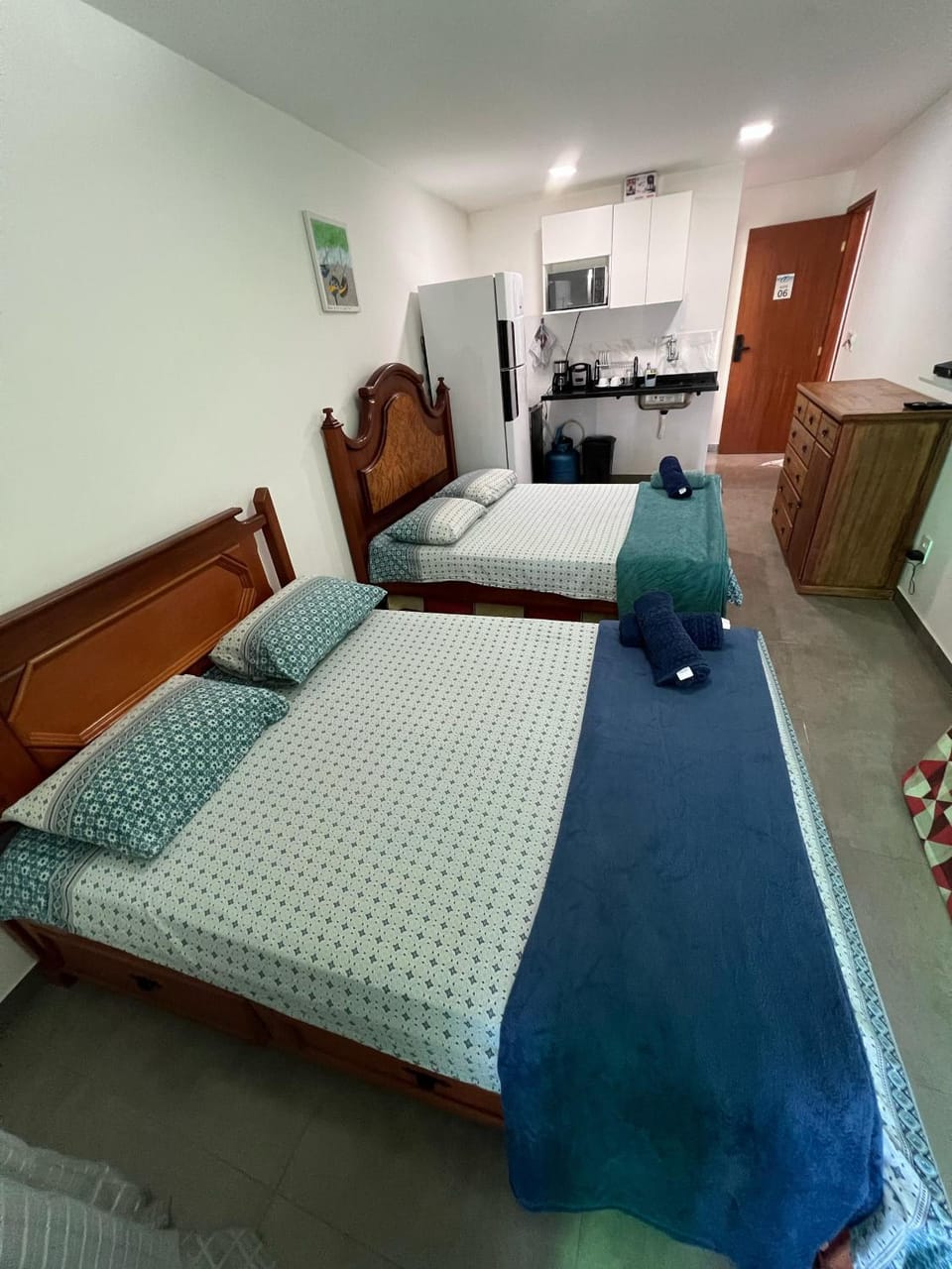 Kitchen or kitchenette, Bedroom