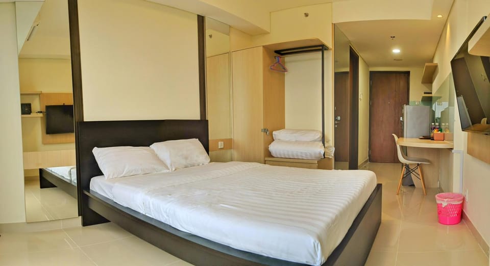 Bed, TV and multimedia, Photo of the whole room, Bedroom, air conditioner