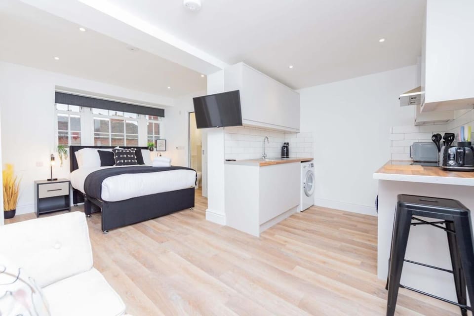 Studio 3, Third Floor Roof Terrace Leisure and Business Apartment in Shrewsbury