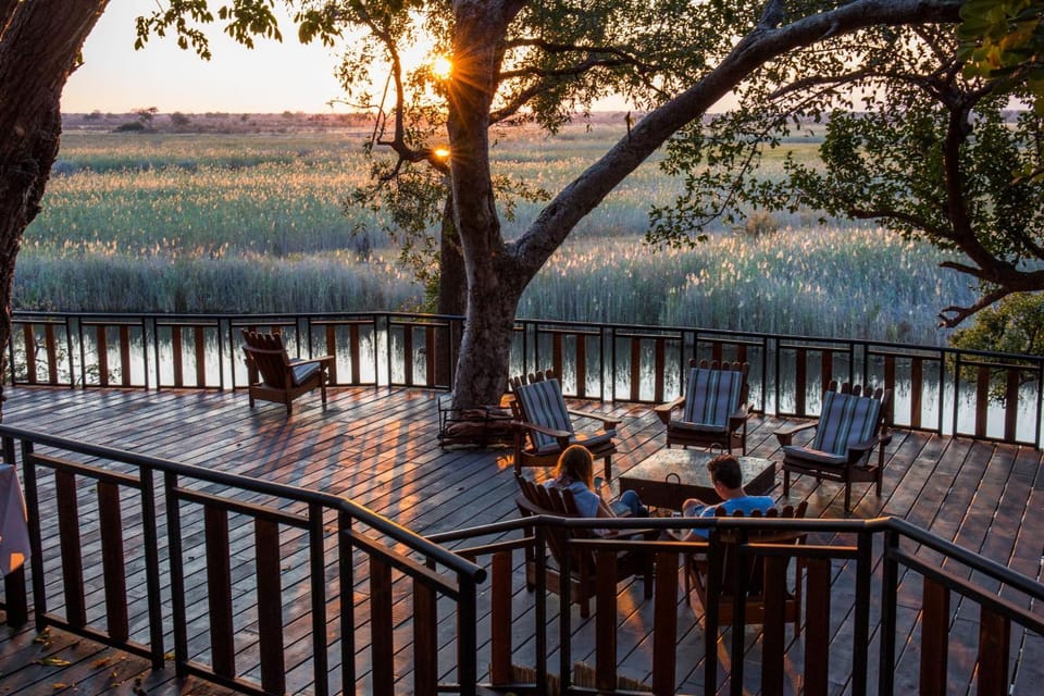 Balcony/Terrace, Lounge or bar, Sunset