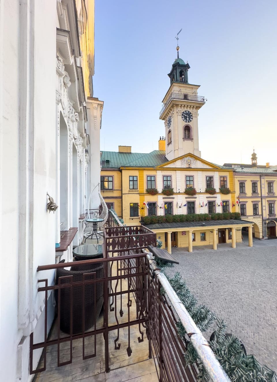 Balcony/Terrace, City view