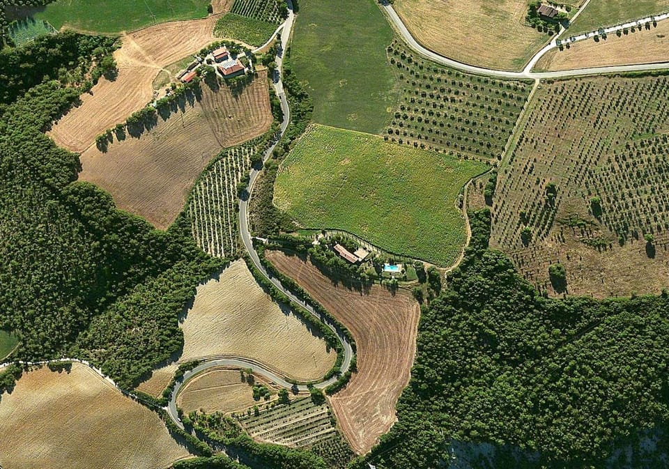 Natural landscape, Bird's eye view, Garden, Garden view