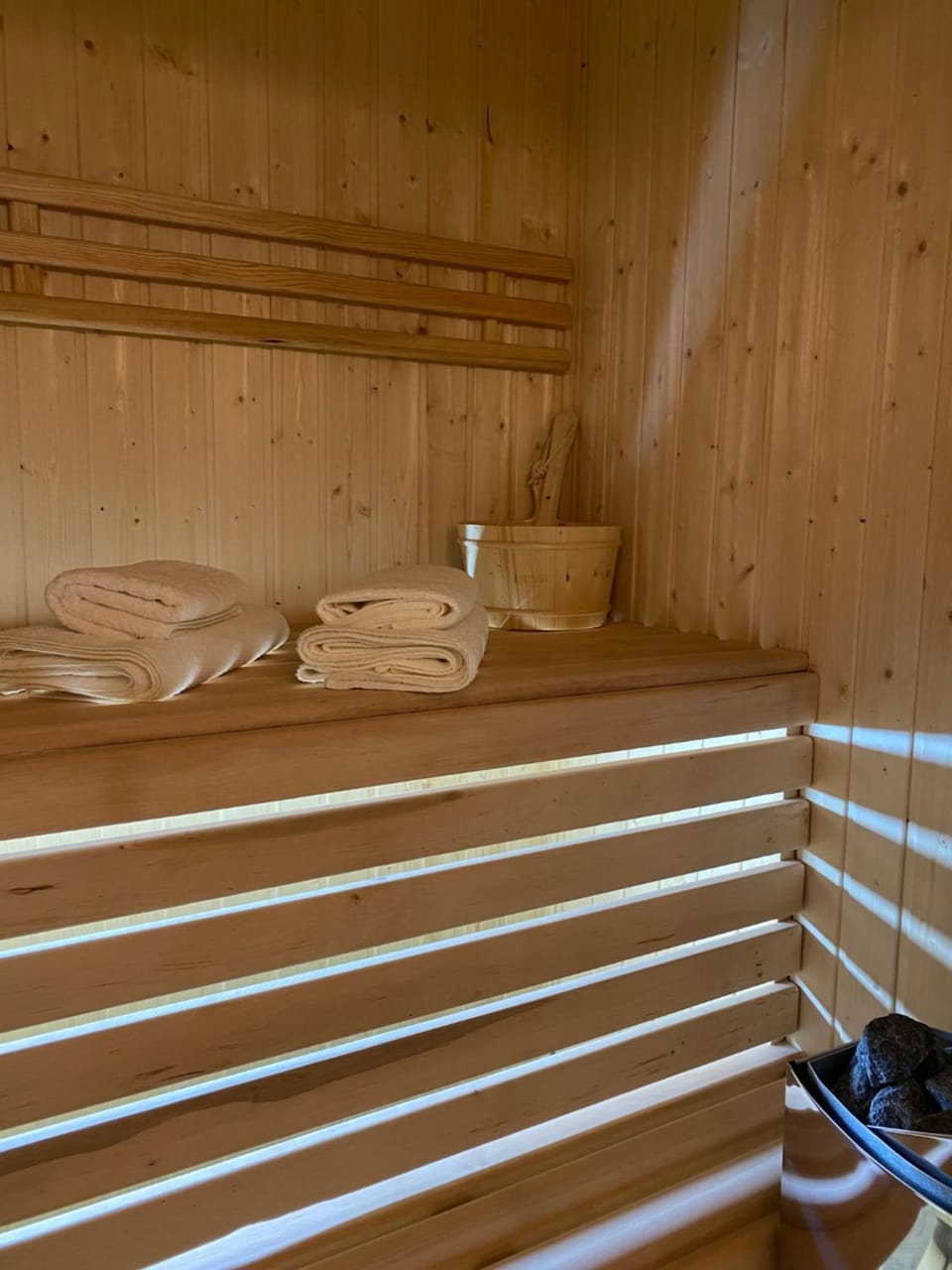 Family & Business Sauna Tężnia Apartments No12 Leśny nad Zalewem Cedzyna - 1 Bedroom with Private Sauna, Bath with Hydromassage , Terrace, Parking, Catering Options Apartment in Poland