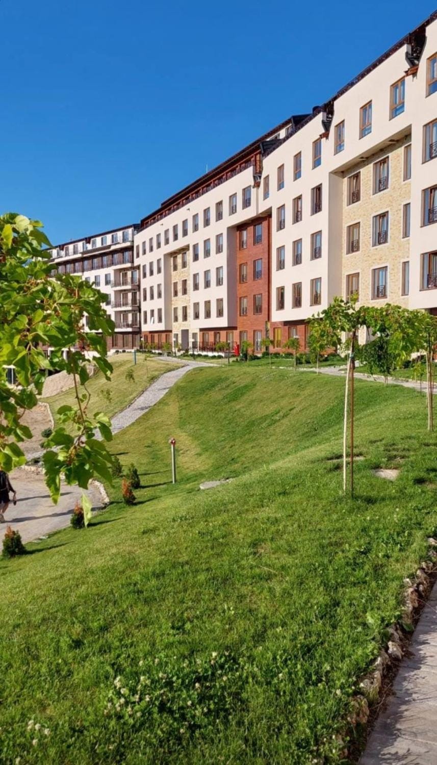 Property building, Garden view