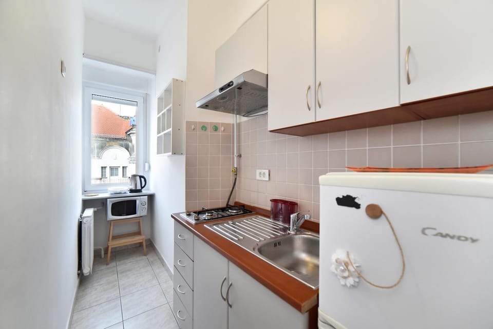 Kitchen or kitchenette, minibar, toaster, kitchen