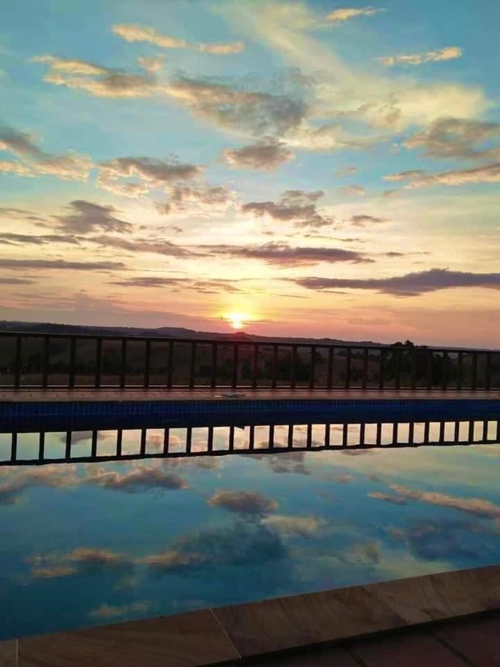 Swimming pool, Swimming pool, Sunset