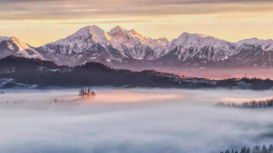 Natural landscape, Mountain view