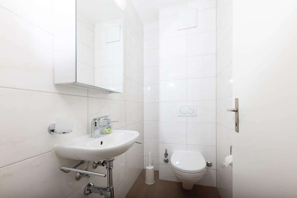 Modern crossing apartment facing Piz Rosatsch Apartment in Saint Moritz