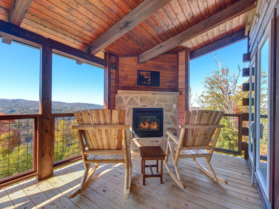 Overlooking Adventure House in Gatlinburg