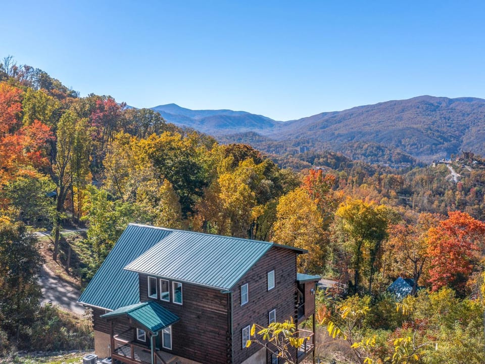 Overlooking Adventure House in Gatlinburg