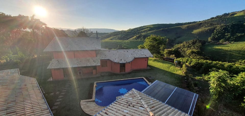 View (from property/room), Mountain view, Swimming pool