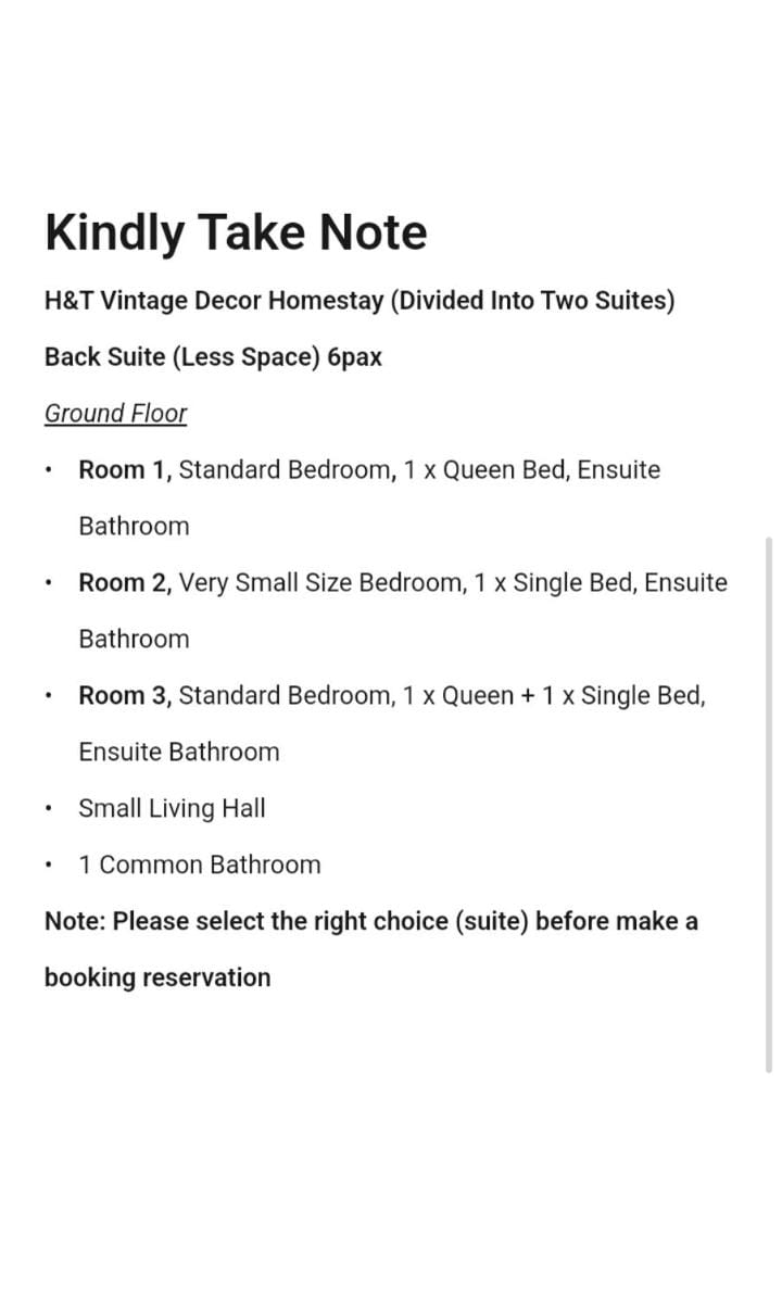 H&T Vintage Decor Homestay House in Ipoh