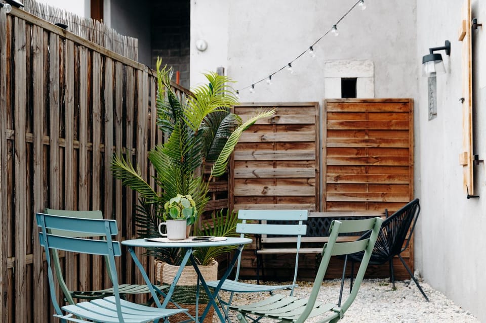 Property building, Patio