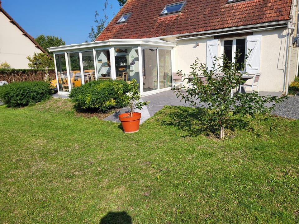 Property building, Garden view