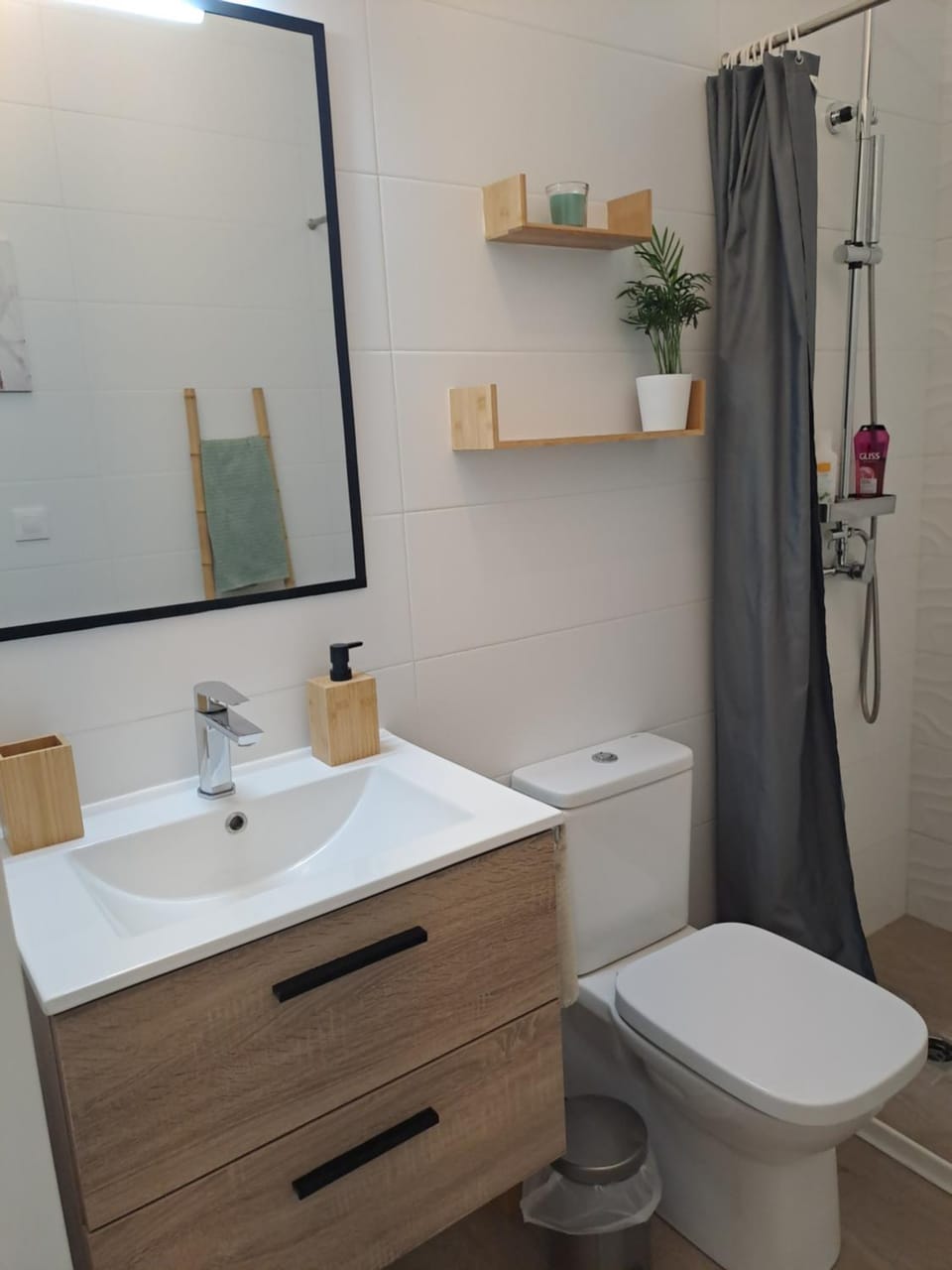 Shower, Toilet, Bathroom, towels