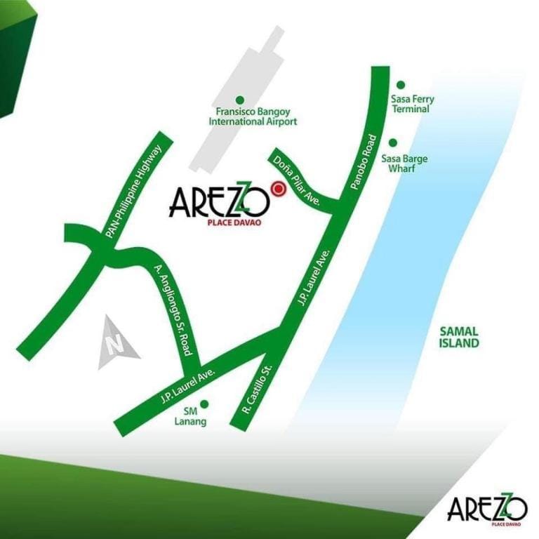 HUGE STUDIO @ Arezzo place Davao condominium Apartment in Davao City