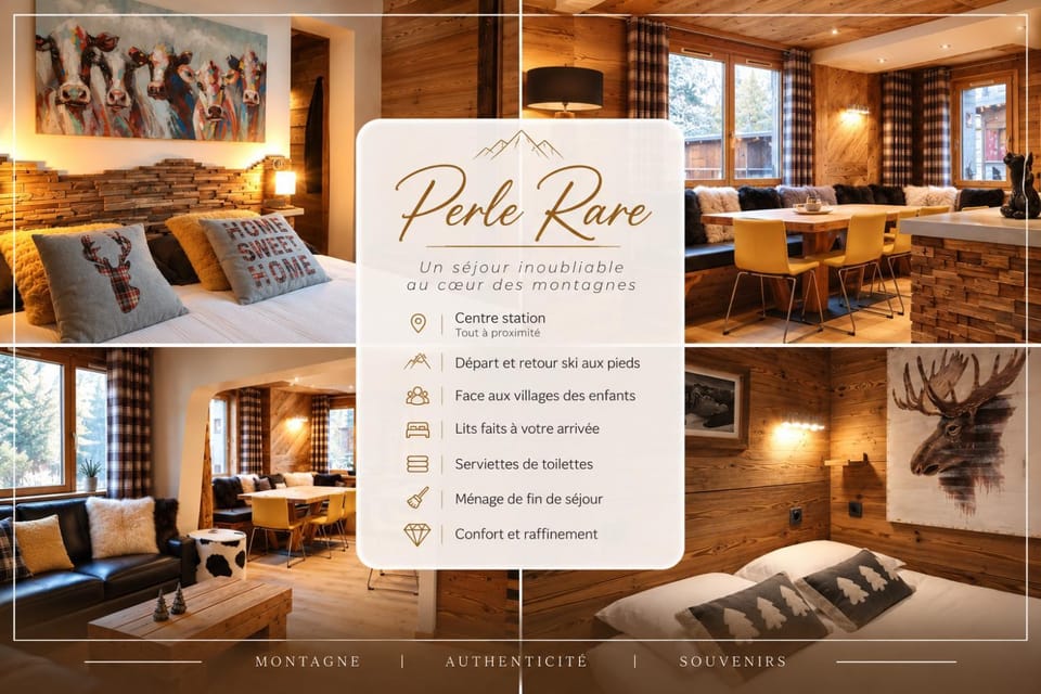 Bed, Property logo or sign, Skiing, Living room, Photo of the whole room, Seating area, Logo/Certificate/Sign, Bedroom, Text overlay