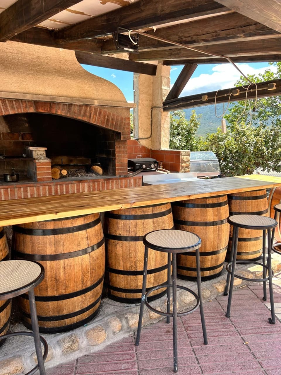Day, BBQ facilities, Dining area
