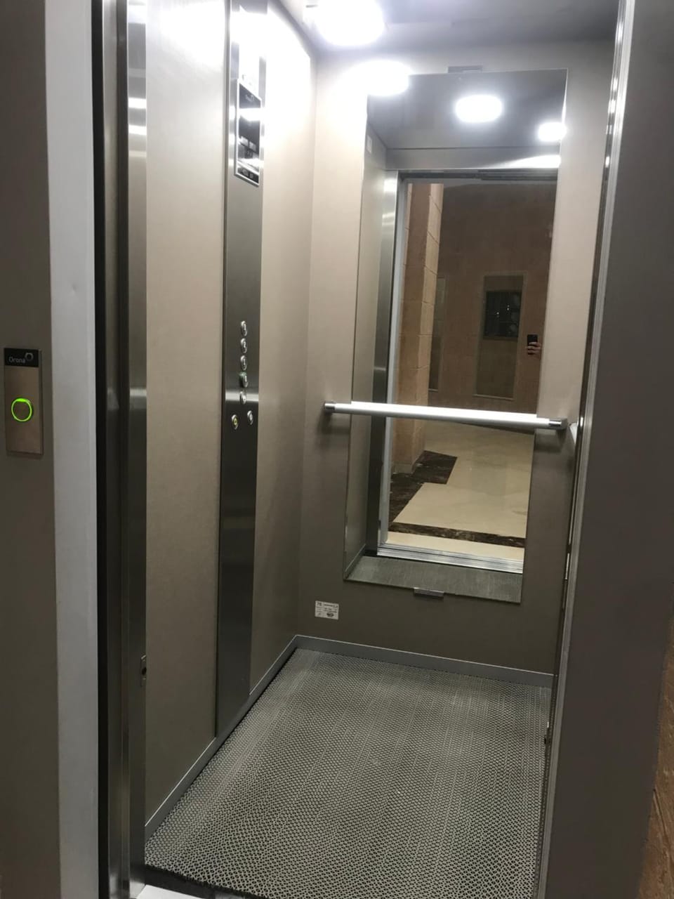 Property building, elevator