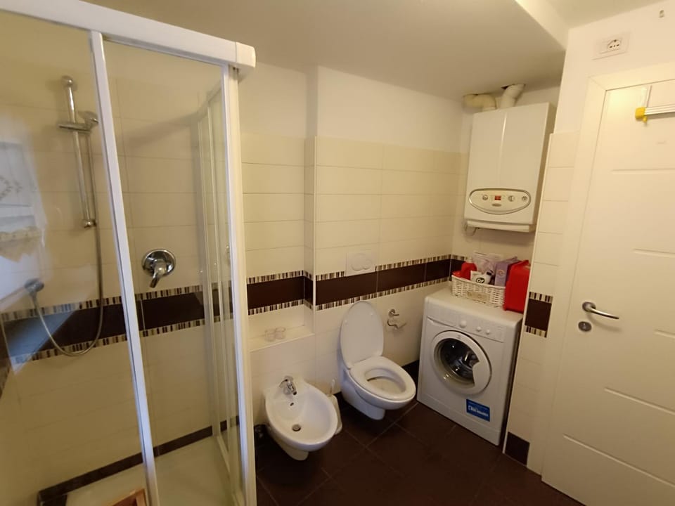 Toilet, Bathroom, washing machine