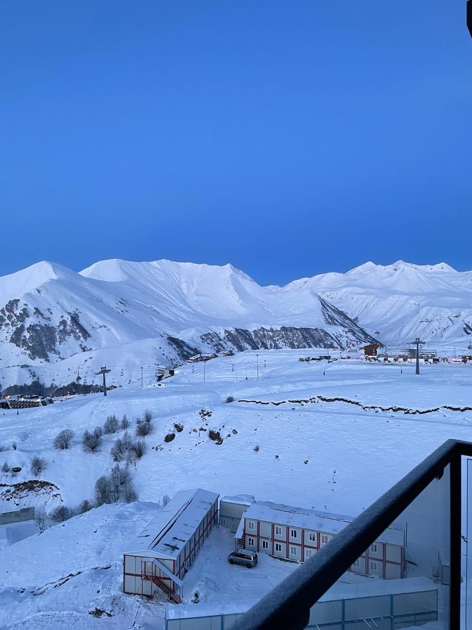 Natural landscape, Winter, Mountain view