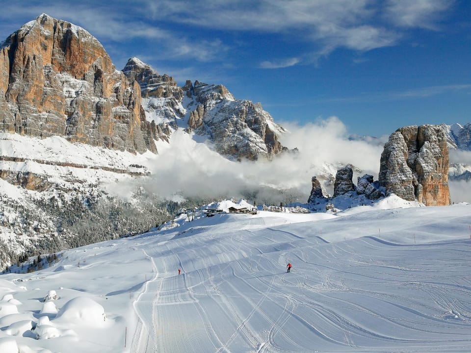 Nearby landmark, Day, Natural landscape, Winter, Mountain view