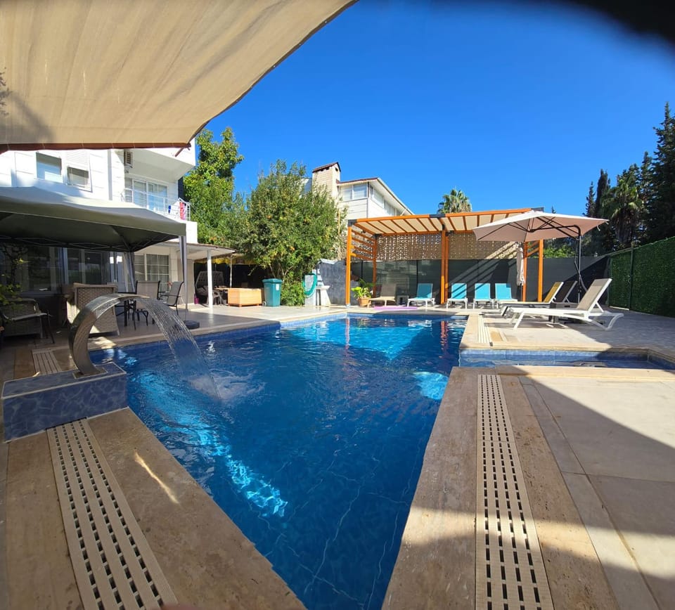 Day, Pool view, Swimming pool, sunbed