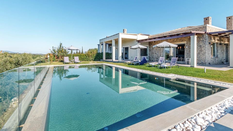 Property building, Pool view, Swimming pool