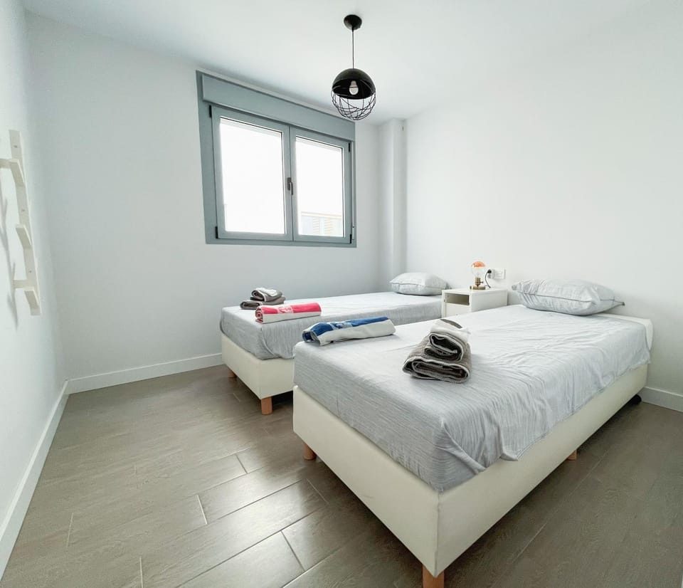 Property building, Living room, Bedroom