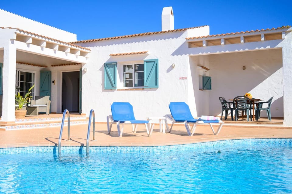 Quite villa with private pool in Binibeca Villa in Balearic Islands