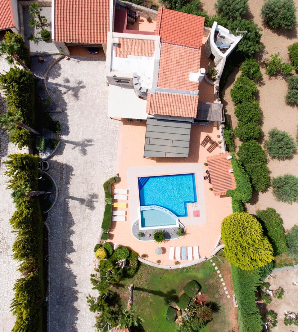 Bird's eye view, Pool view