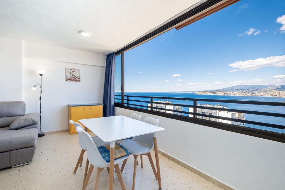 Natural landscape, View (from property/room), Living room, Dining area, Mountain view, Sea view