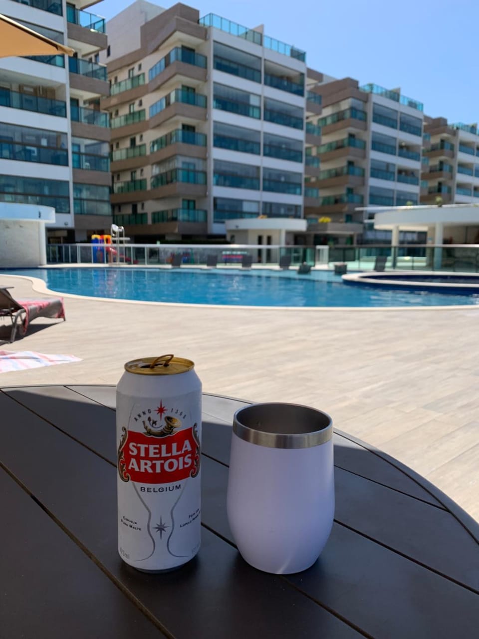 apartamento de frente para o mar com linda area de lazer Apartment in Vila Canaa