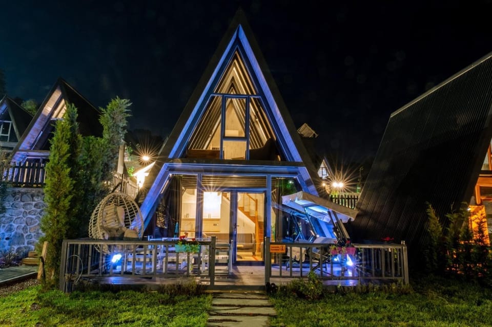 Off site, Night, Garden, Garden view