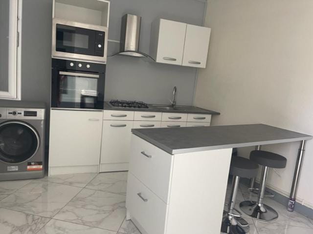 Kitchen or kitchenette, minibar, pet friendly, stove, washing machine