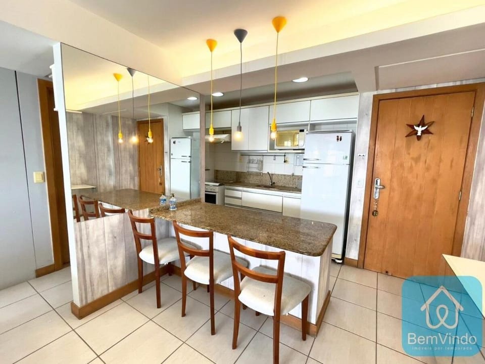 Apartamento com linda vista mar no Bahia Suites Apartment in Salvador