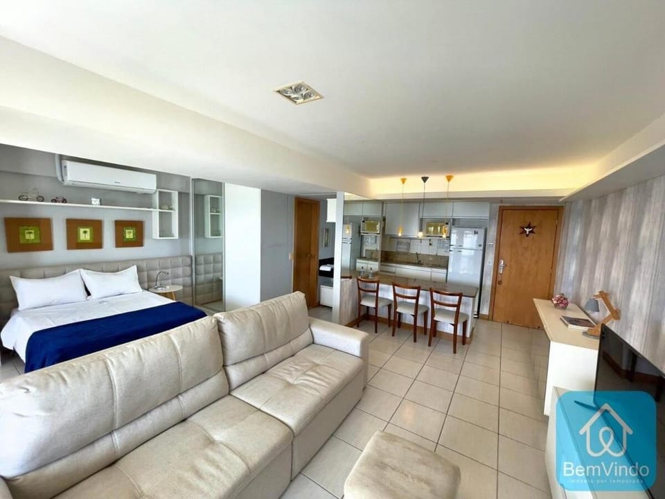 Apartamento com linda vista mar no Bahia Suites Apartment in Salvador