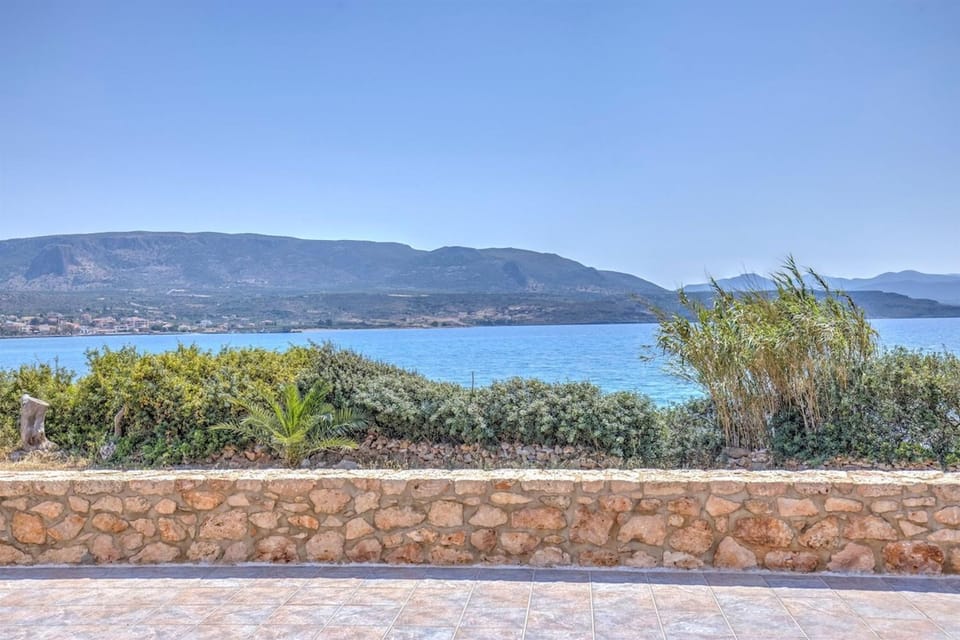 Sea Front Stone Villa near Monemvasia Villa in Peloponnese Region