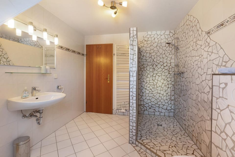 Bathroom, Living room