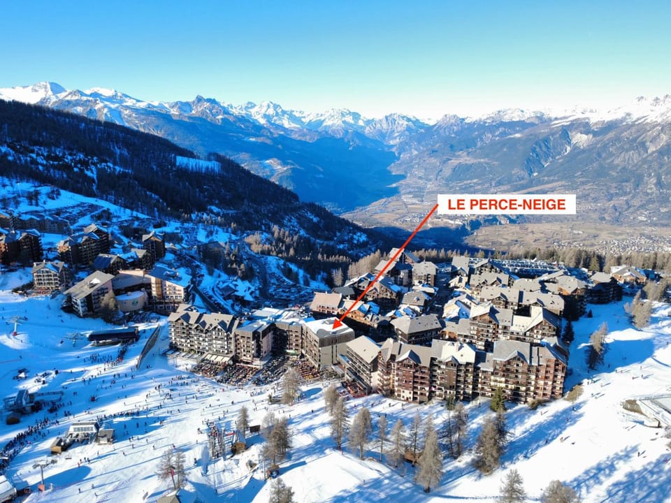 Le Perce-Neige Centre Station Apartment in Piedmont