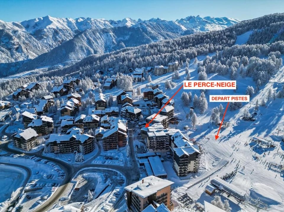 Le Perce-Neige Centre Station Apartment in Piedmont