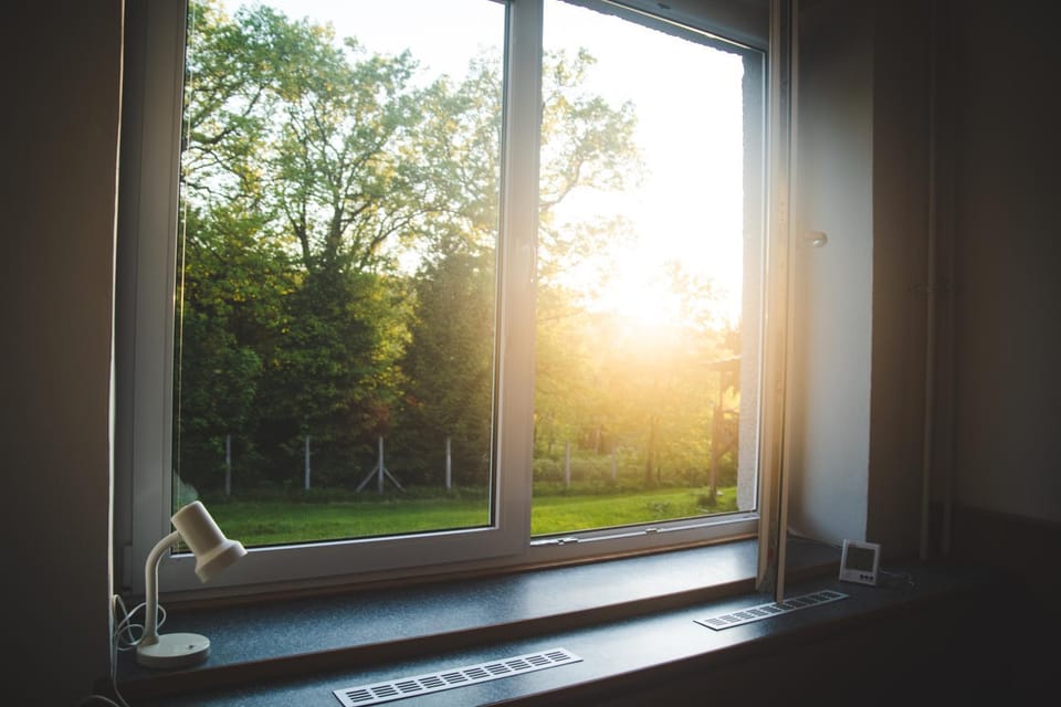 Garden view, Mountain view, Sunset