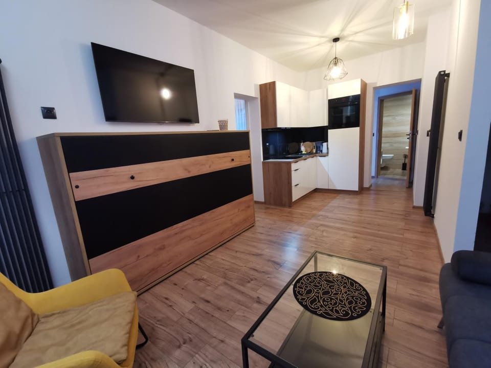 Kitchen or kitchenette, Living room