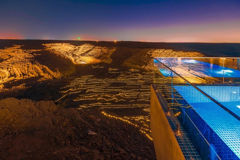 Night, Natural landscape, Balcony/Terrace, Mountain view, Swimming pool