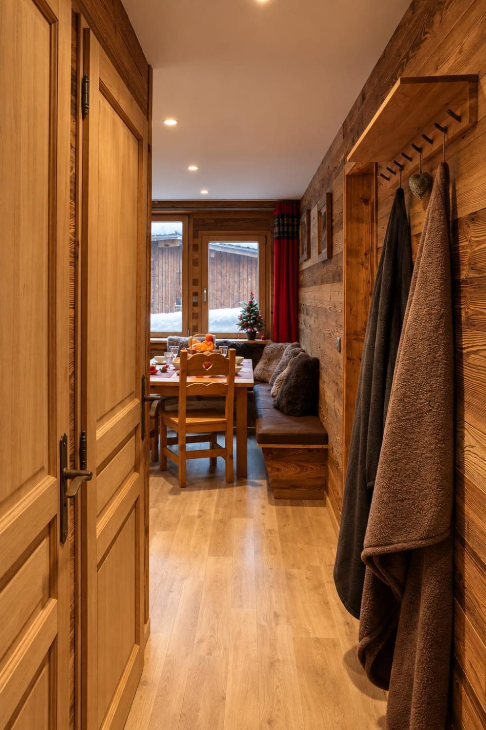Winter, Living room